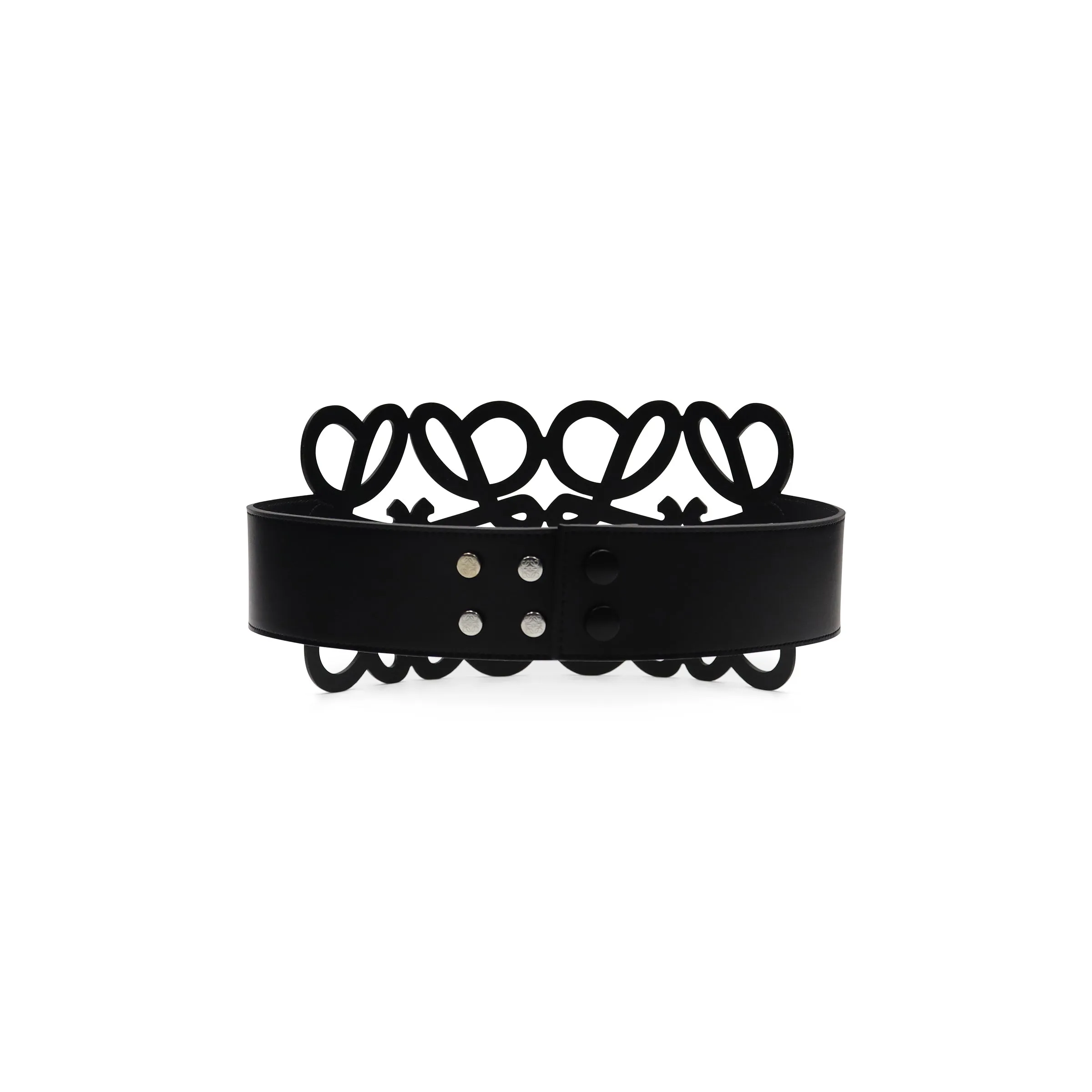 Anagram Cut Out Belt in Black sold by MARAIS product image thumbnail 2