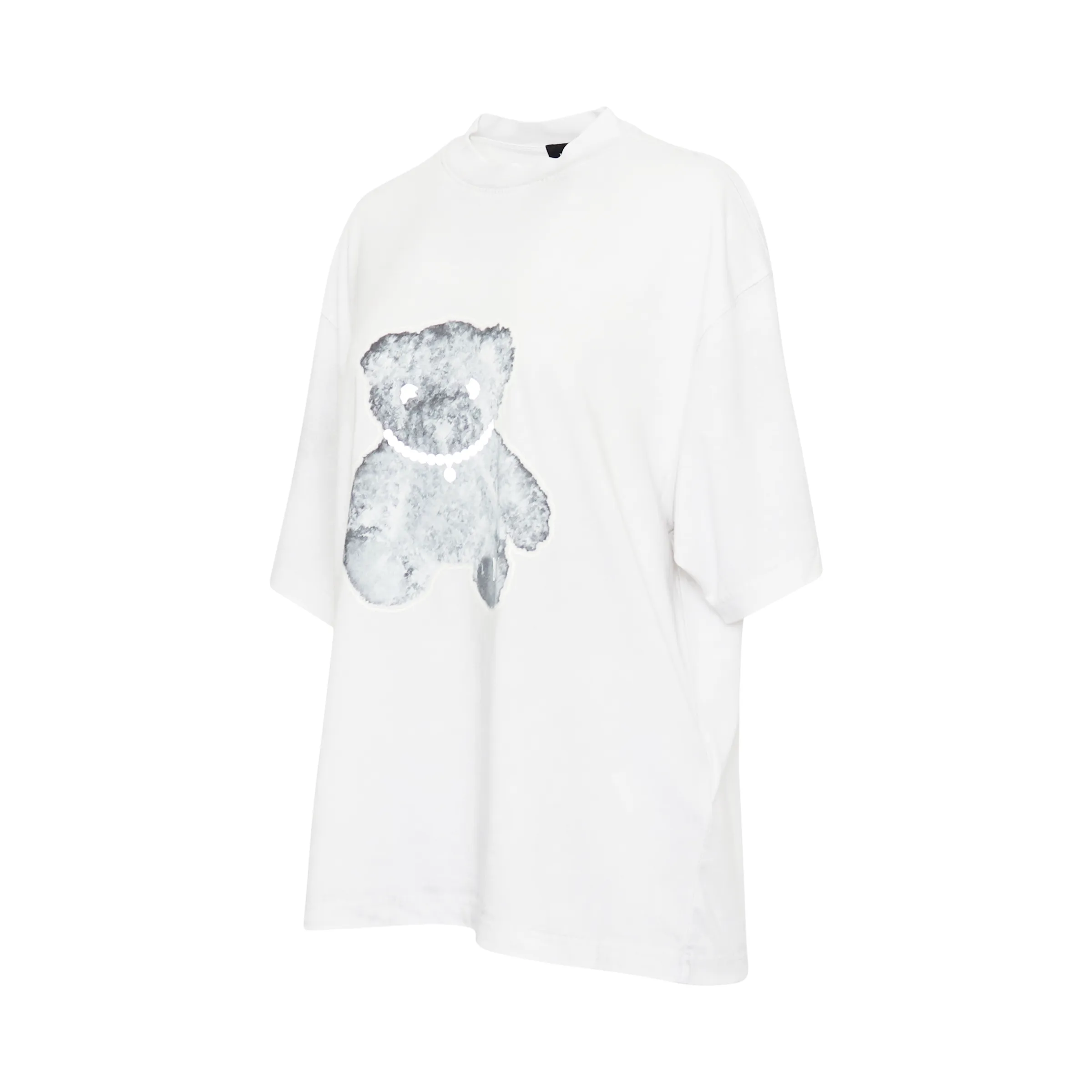 Pearl Necklace Teddy T-Shirt in White sold by MARAIS product image thumbnail 2
