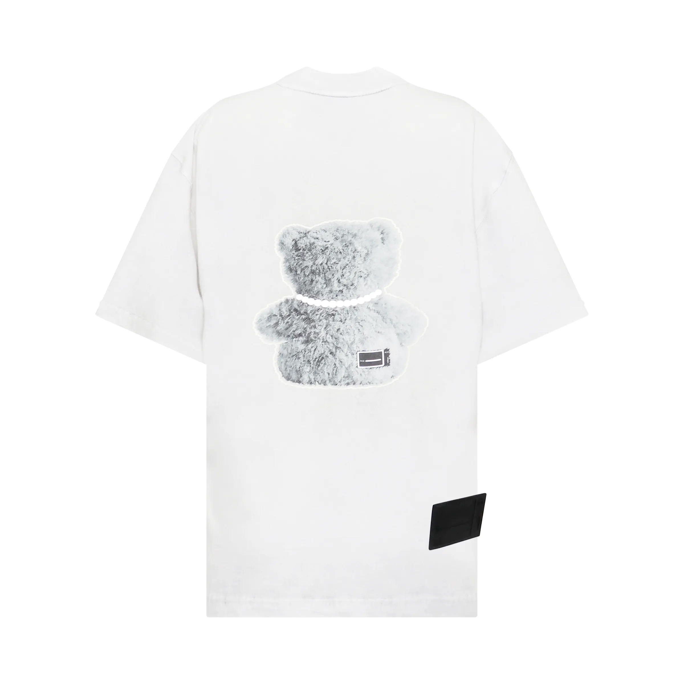 Pearl Necklace Teddy T-Shirt in White sold by MARAIS product image thumbnail 4