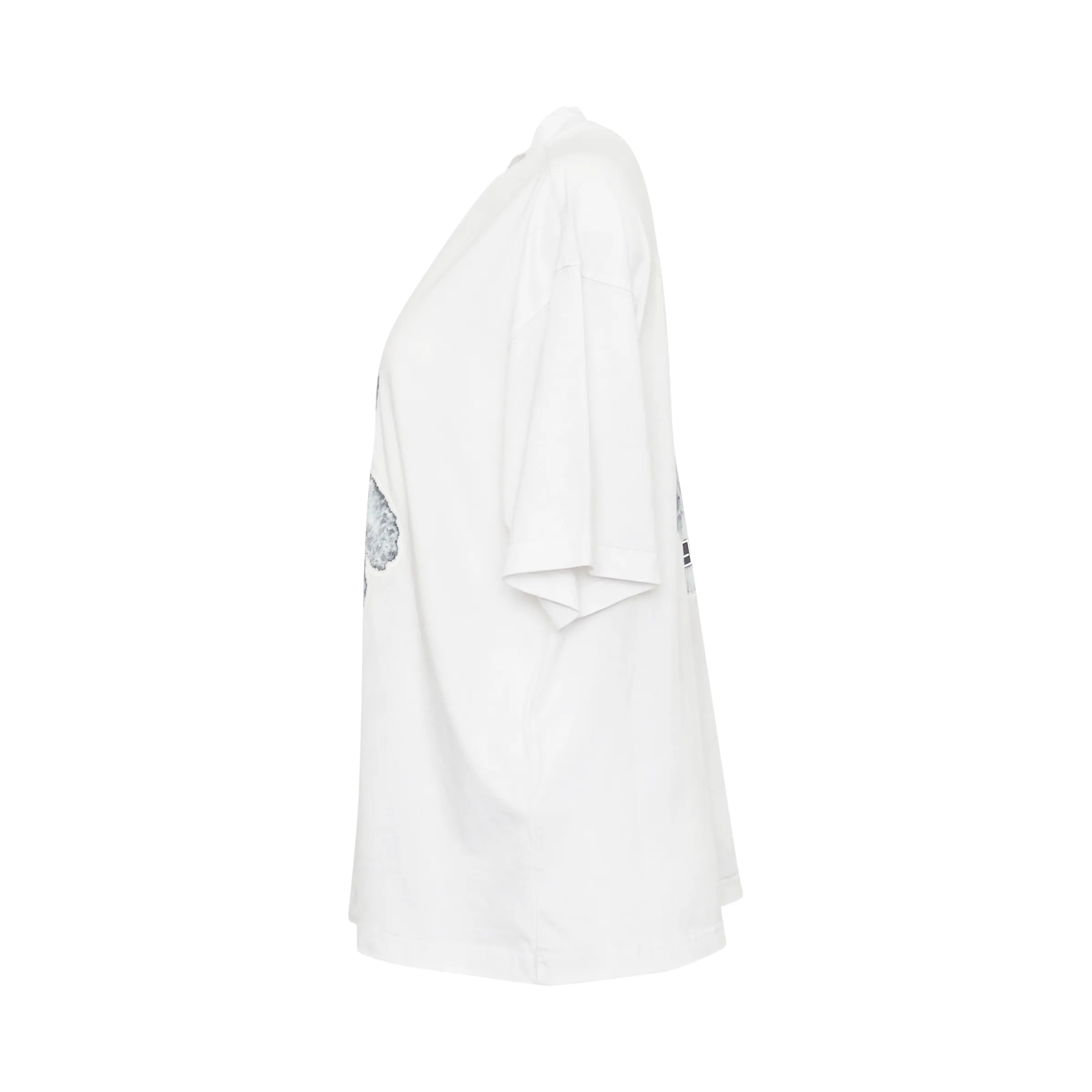 Pearl Necklace Teddy T-Shirt in White sold by MARAIS product image thumbnail 3