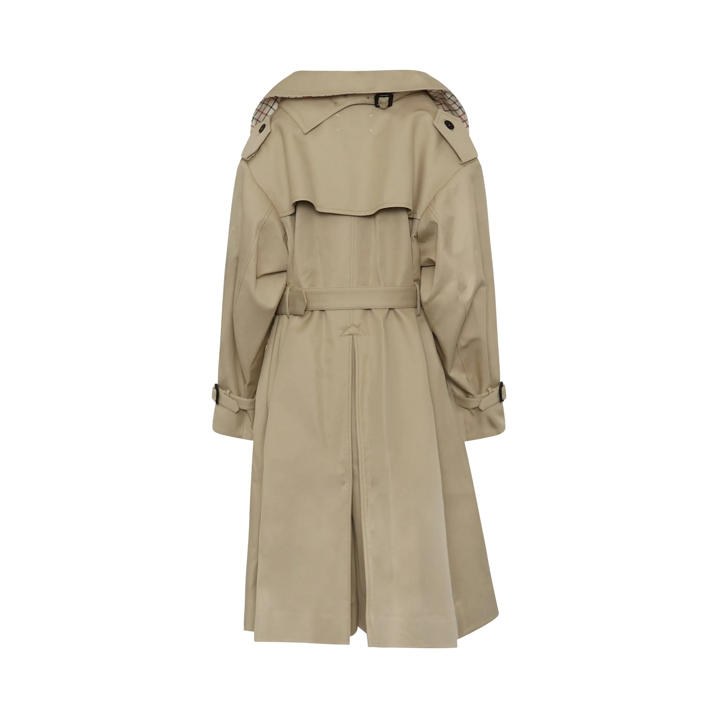 Classic Oversized Trench Coat in Beige sold by MARAIS product image thumbnail 4