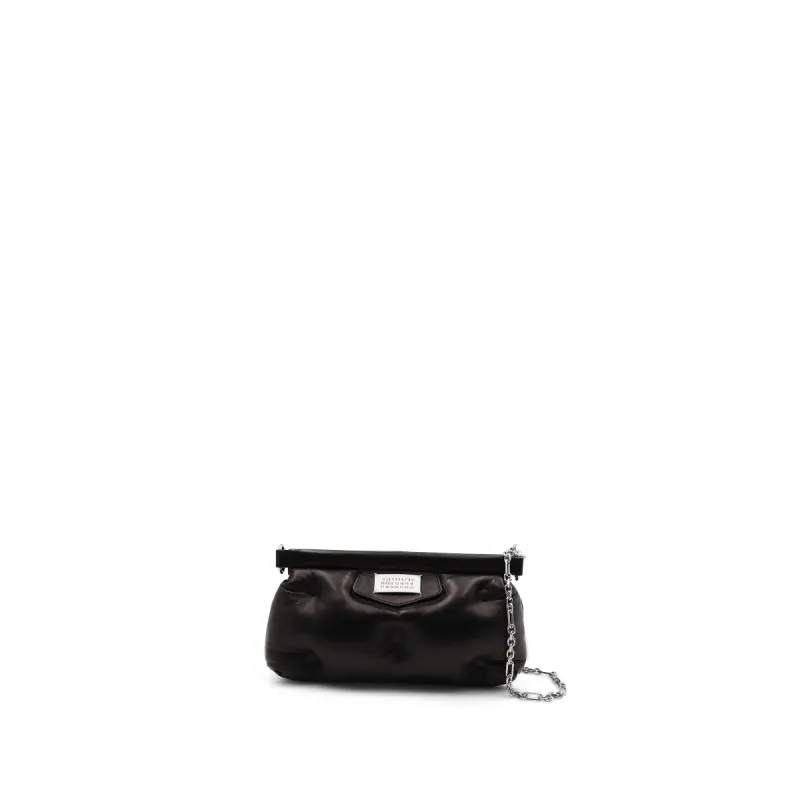Glam Slam Clutch Bag in  Black made by Maison Margiela
