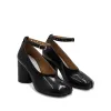 Tabi Lace-ups Shoes in Black sold by MARAIS