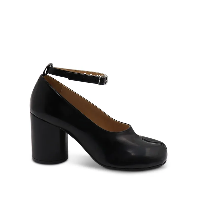 Tabi Lace-ups Shoes in Black sold by MARAIS