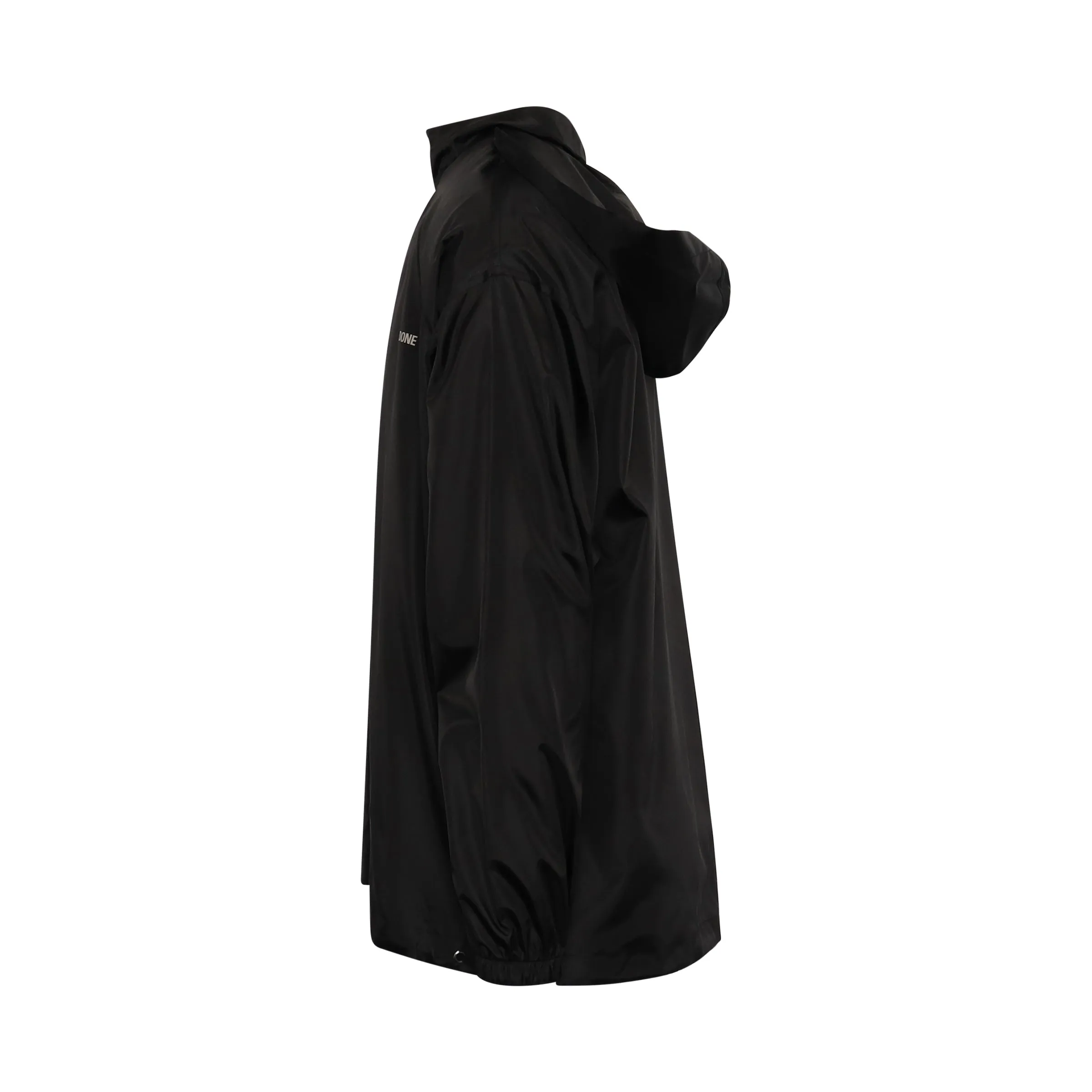 Logo Windbreaker Jacket in Black sold by MARAIS product image thumbnail 3