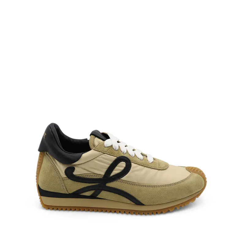Flow Runner Sneaker in Gold made by Loewe