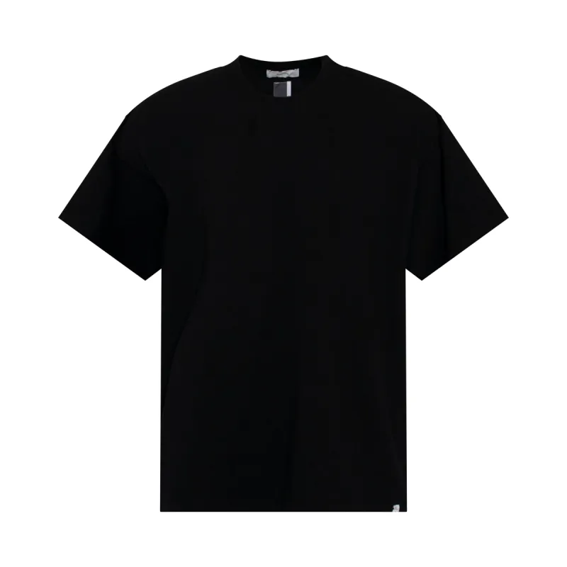 Rib Big T-Shirt in Black sold by MARAIS