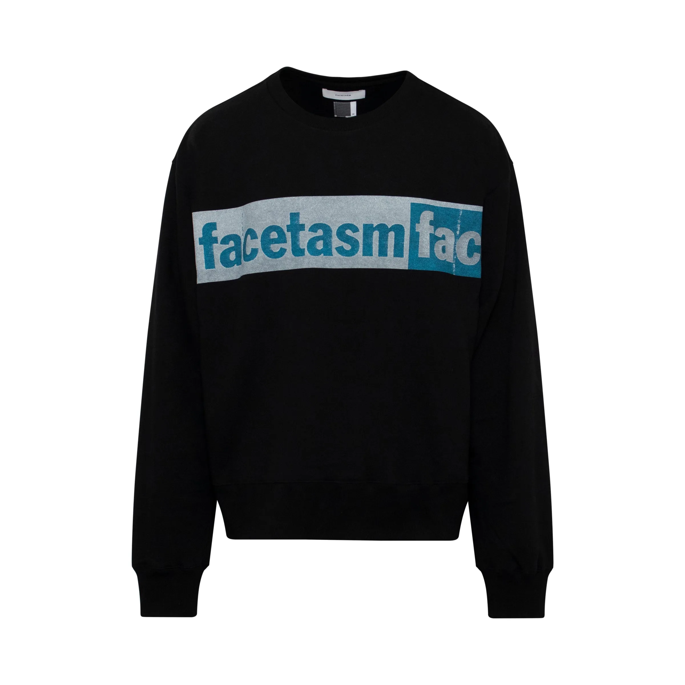 Logo Print Xxl Sweat in Black sold by MARAIS