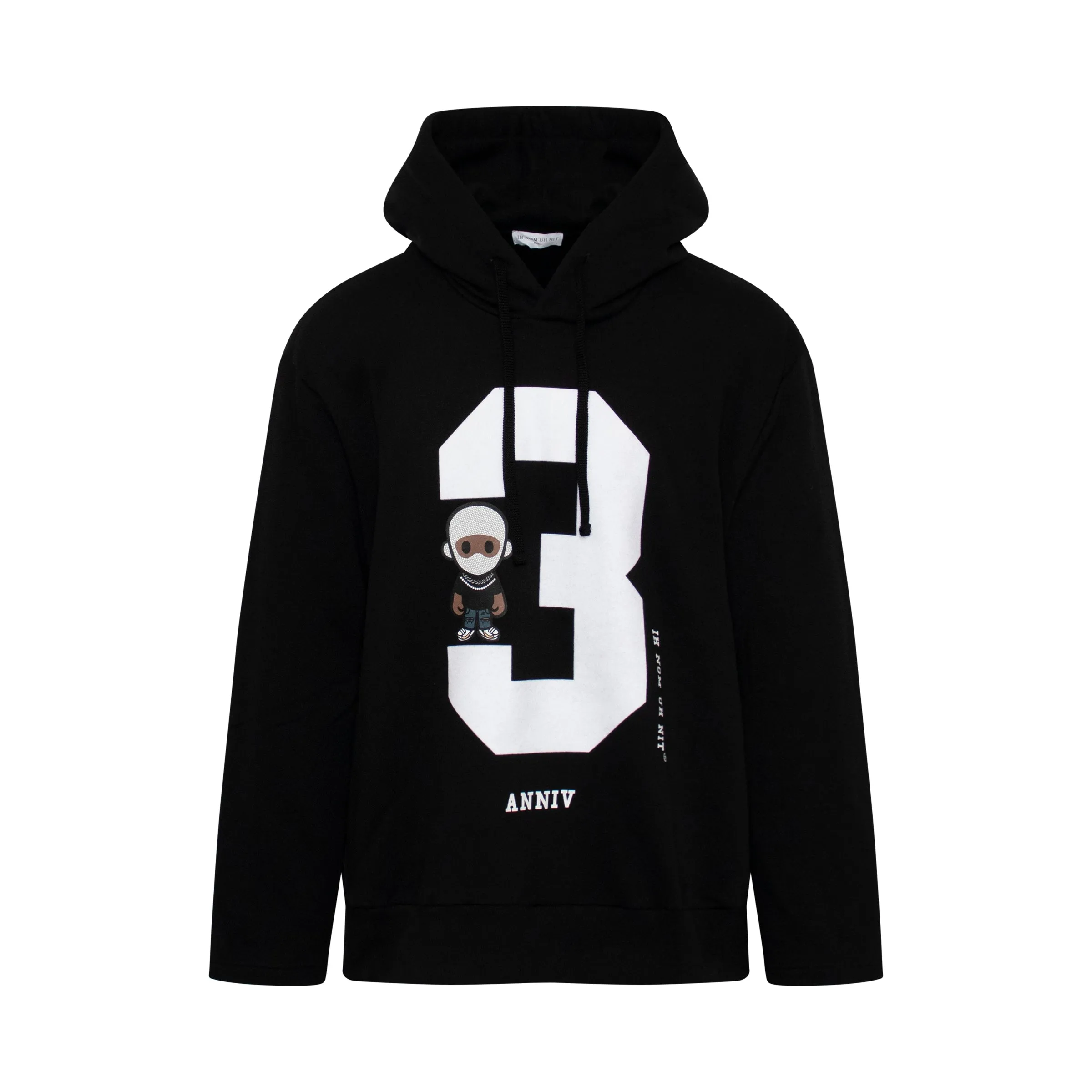 3 Future Hoodie in Black sold by MARAIS