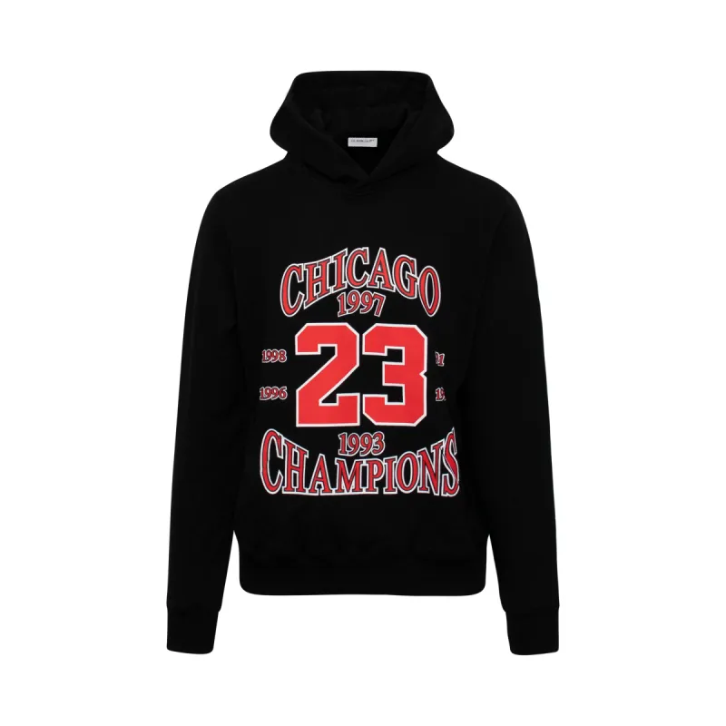 Chicago Hoodie in Black sold by MARAIS