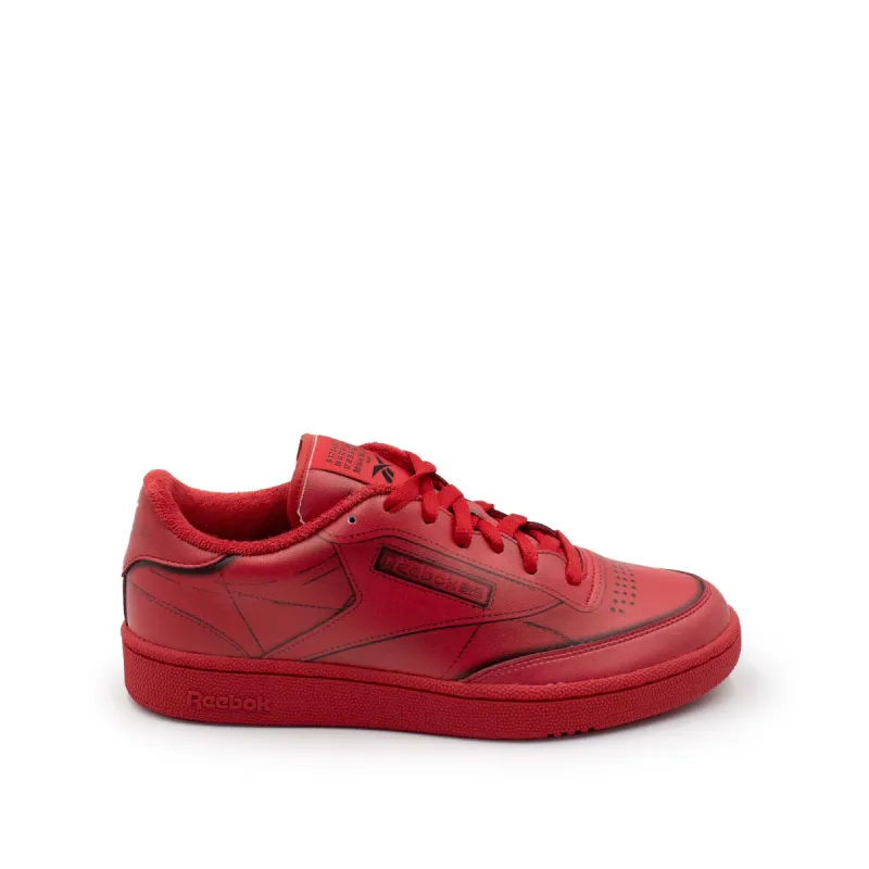 Reebok x Maison Margiela Project 0 CC Tl Sneaker in Red sold by MARAIS