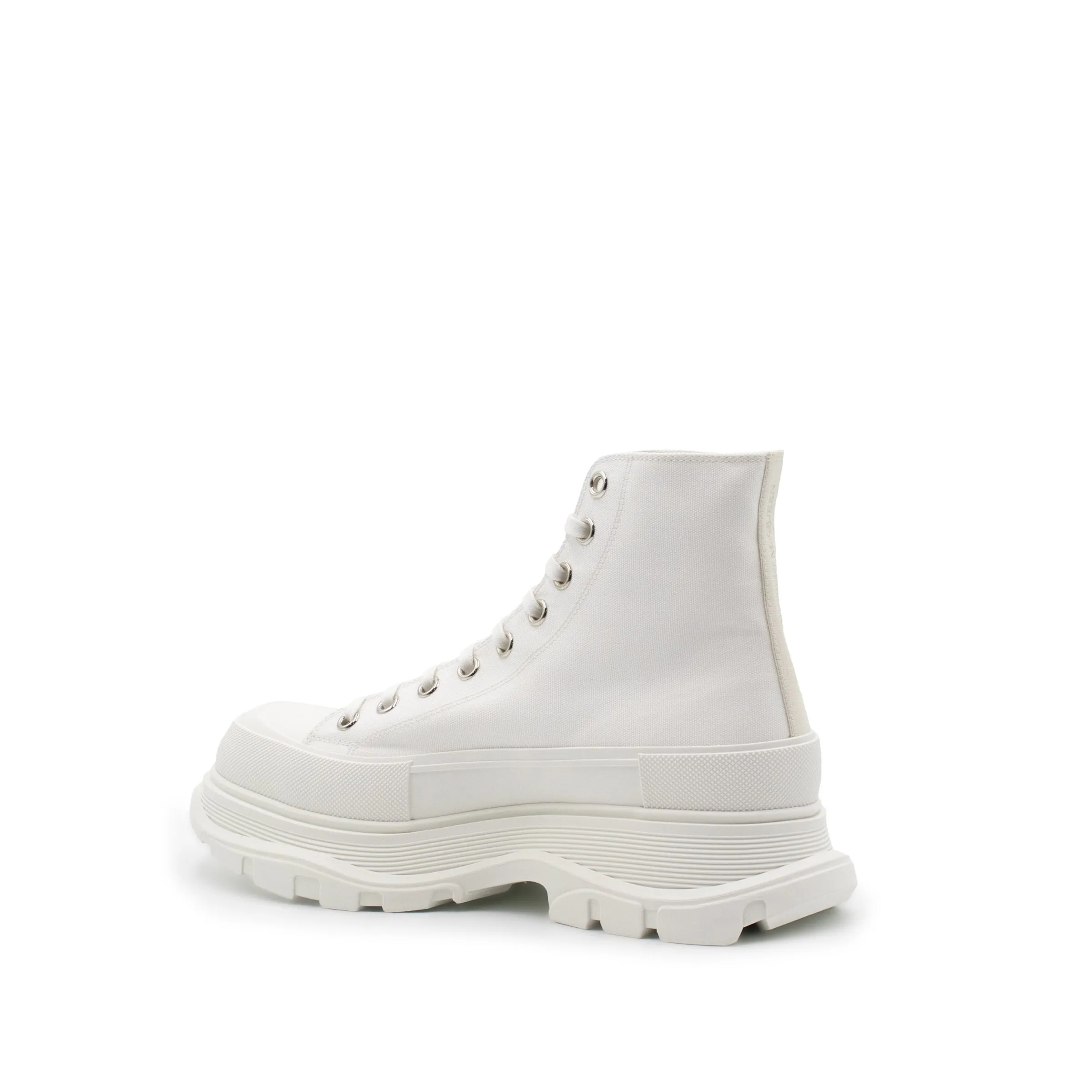 Tread Slick Canvas Lace-Up Boots in White sold by MARAIS product image thumbnail 3