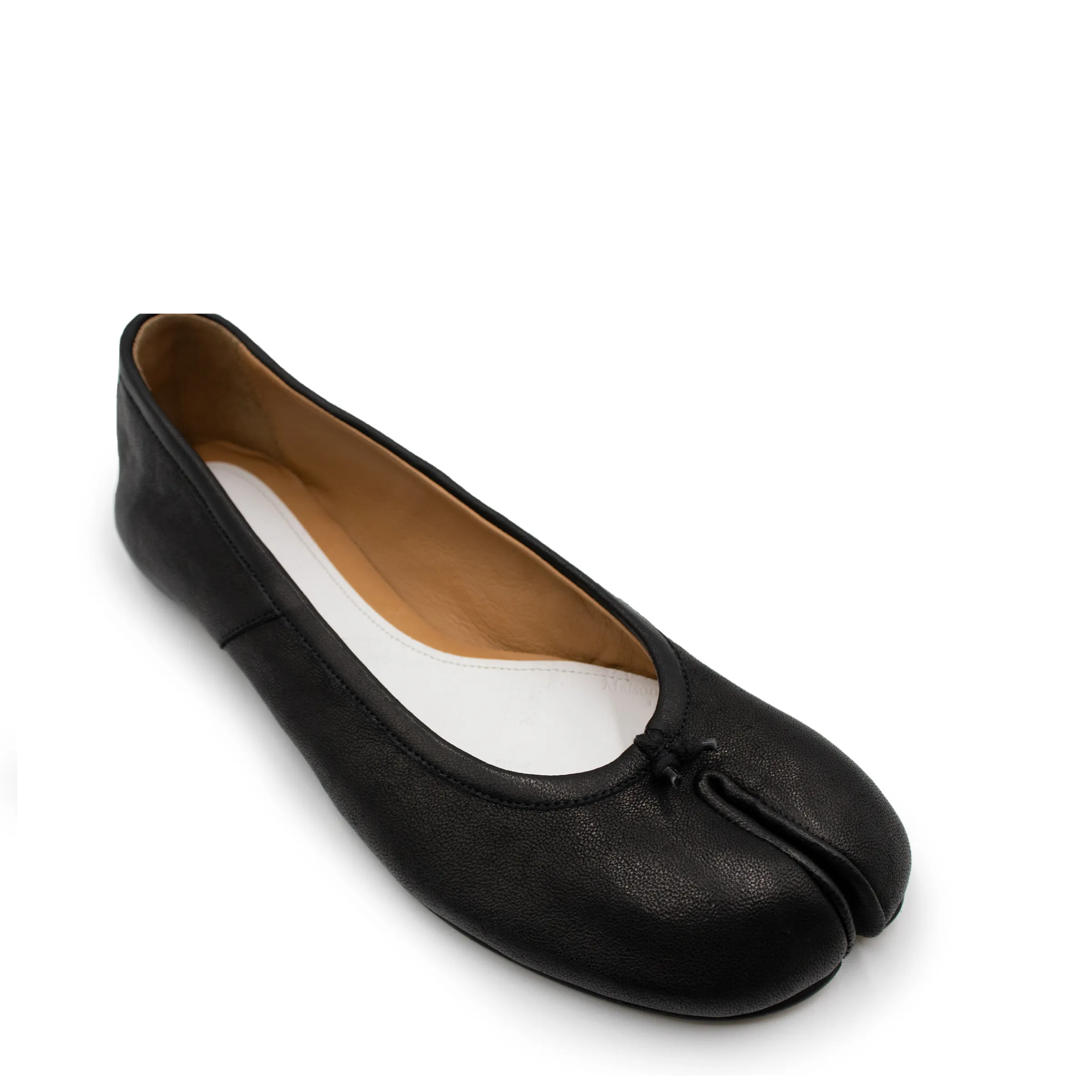 Tabi Ballerina Shoes in Black sold by MARAIS product image thumbnail 4
