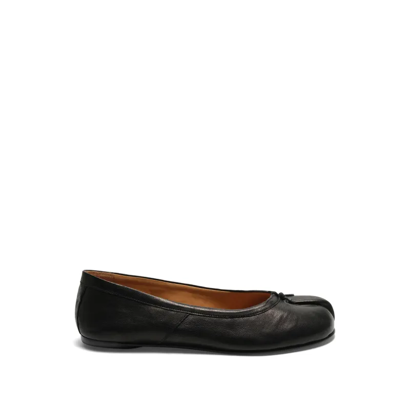 Tabi Ballerina Shoes in Black sold by MARAIS