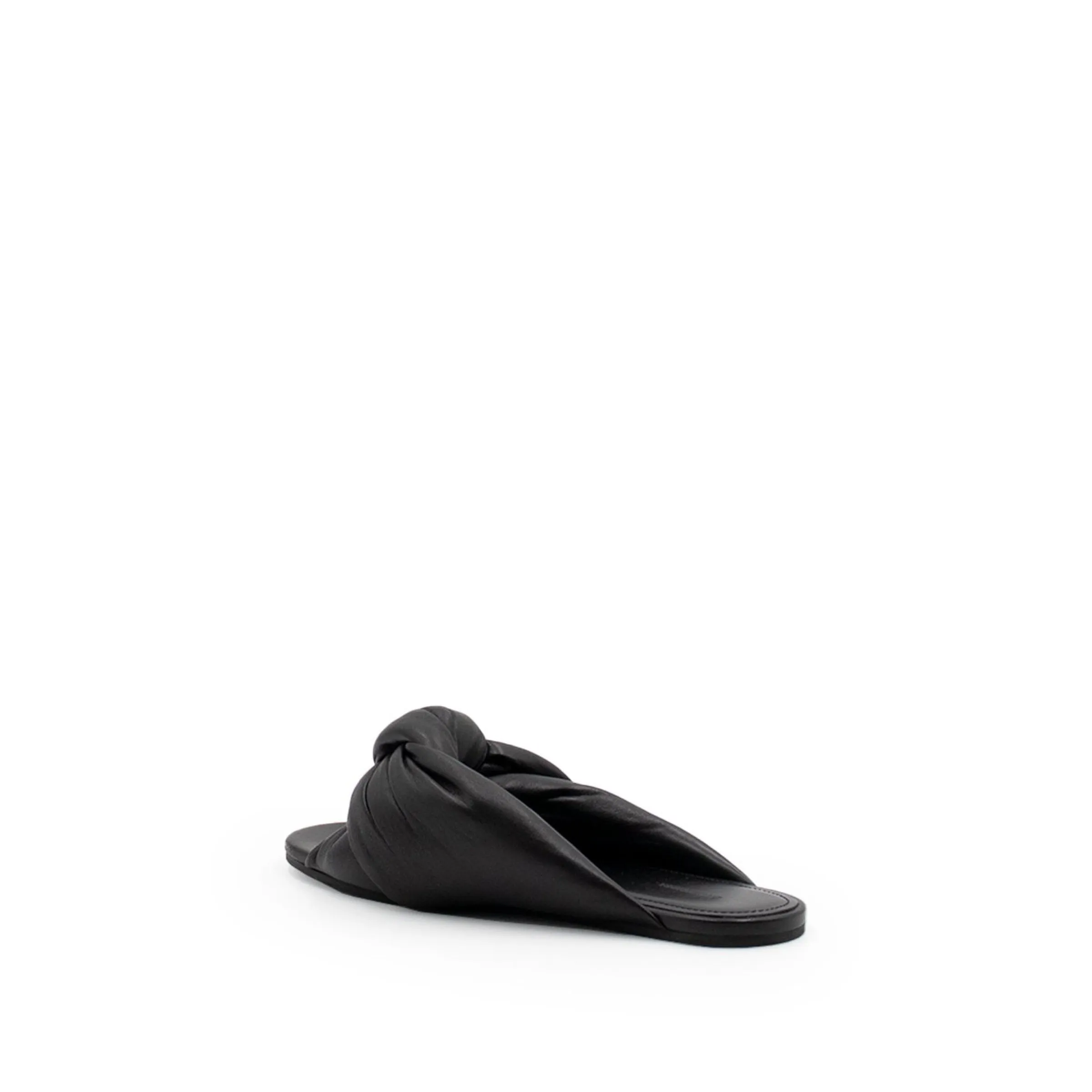 Drapy Flat Sandal in Black sold by MARAIS product image thumbnail 3