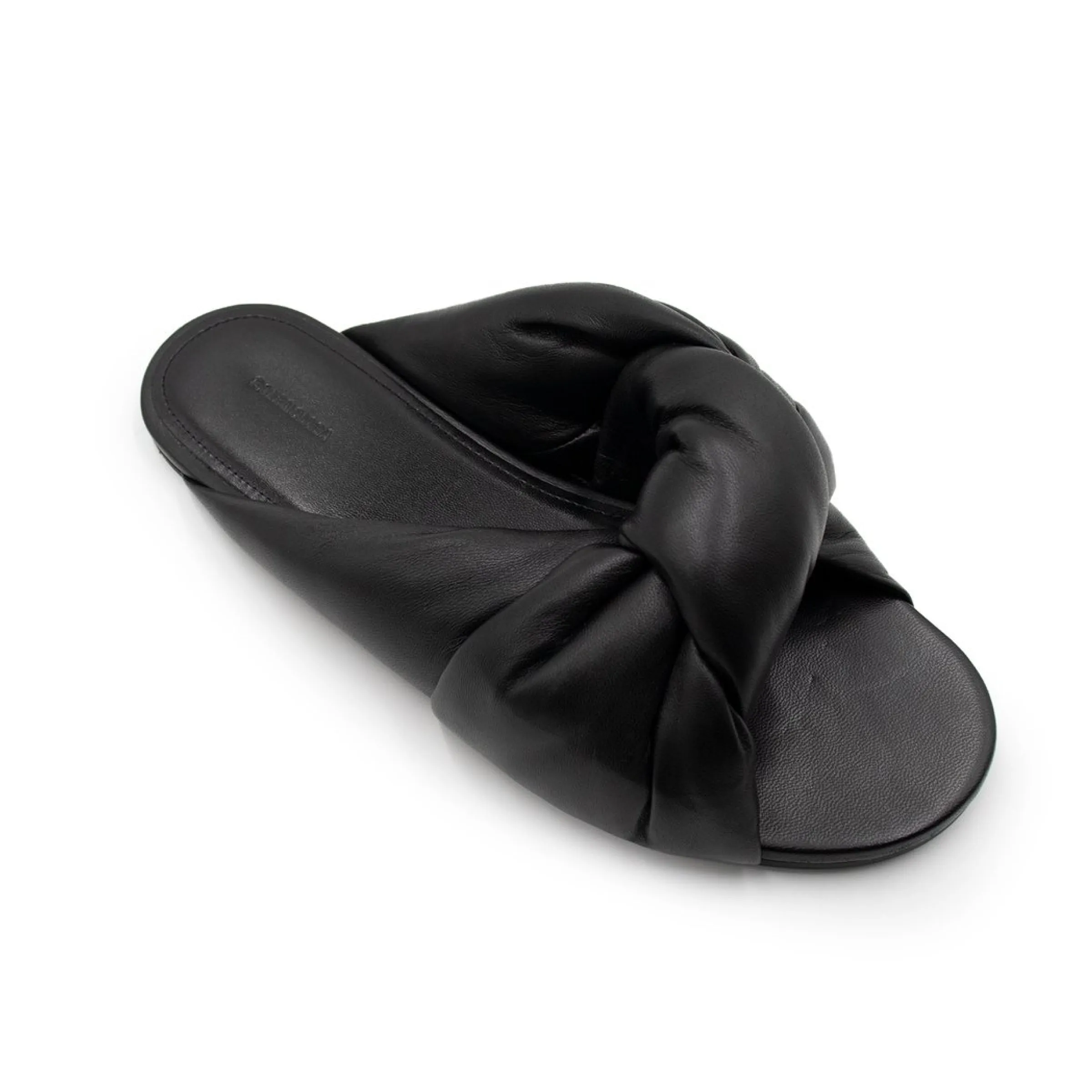 Drapy Flat Sandal in Black sold by MARAIS product image thumbnail 4