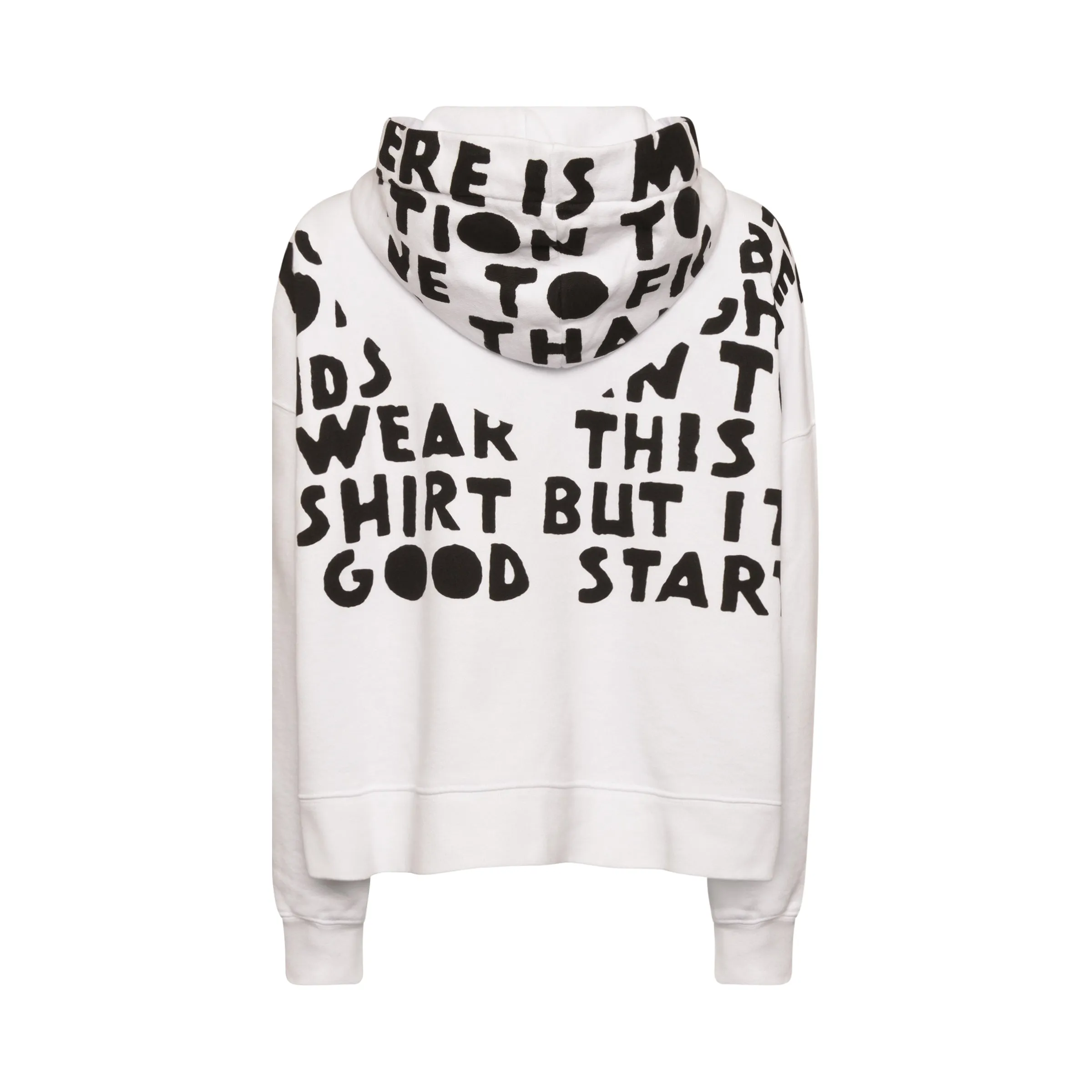 Aids Charity Hoodie in White sold by MARAIS product image thumbnail 4