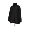 Oversize Logo Nylon Windbreaker in Black sold by MARAIS