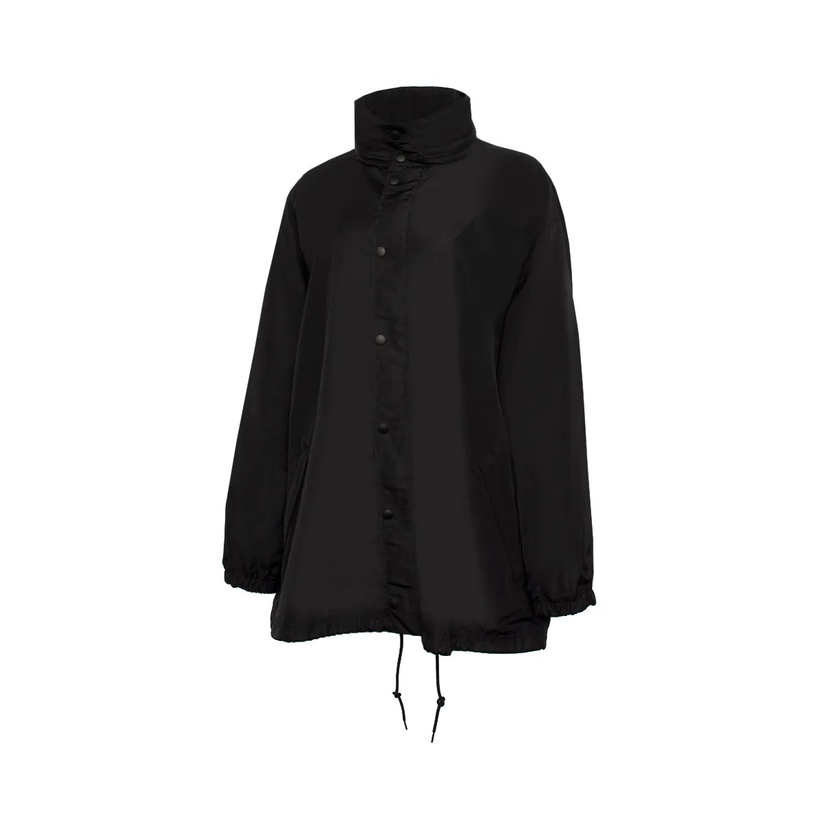 Oversize Logo Nylon Windbreaker in Black sold by MARAIS product image thumbnail 2