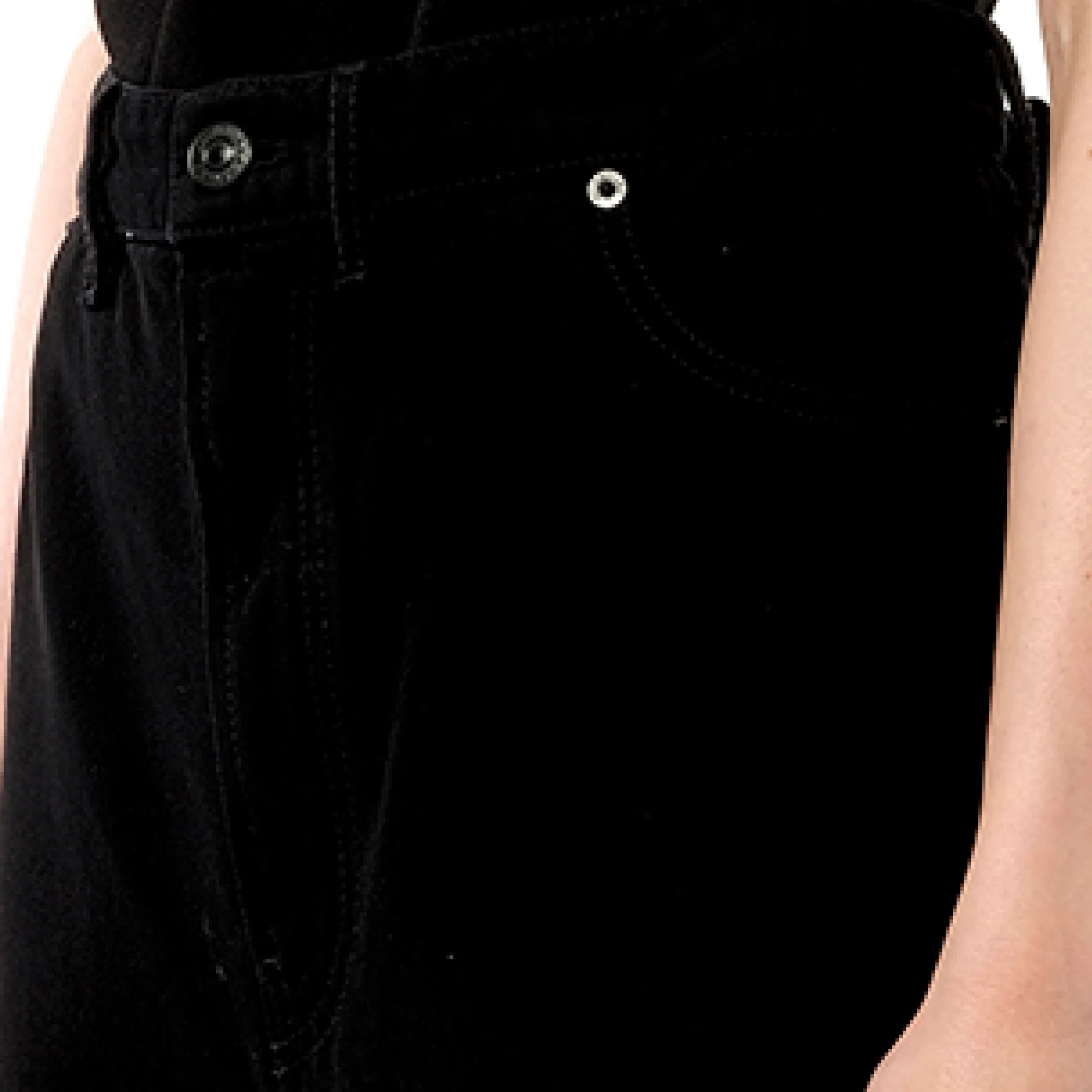 Baggy Denim Jeans in Black sold by MARAIS product image thumbnail 3