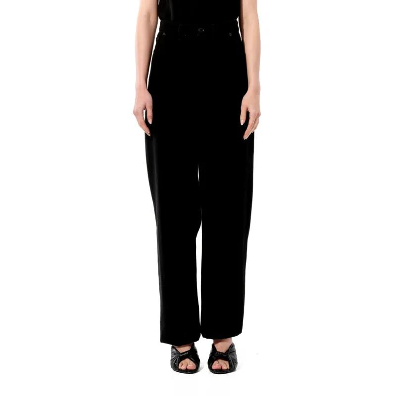 Baggy Denim Jeans in Black sold by MARAIS