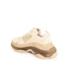 Triple S Clear Sole Sneakers in Nude sold by MARAIS