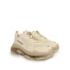 Triple S Clear Sole Sneaker in White sold by MARAIS