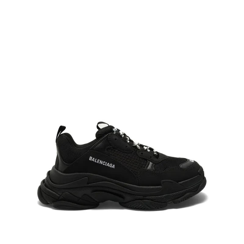 Triple S Sneaker in Black sold by MARAIS