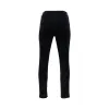 Check Corduroy Pants in Black sold by MARAIS