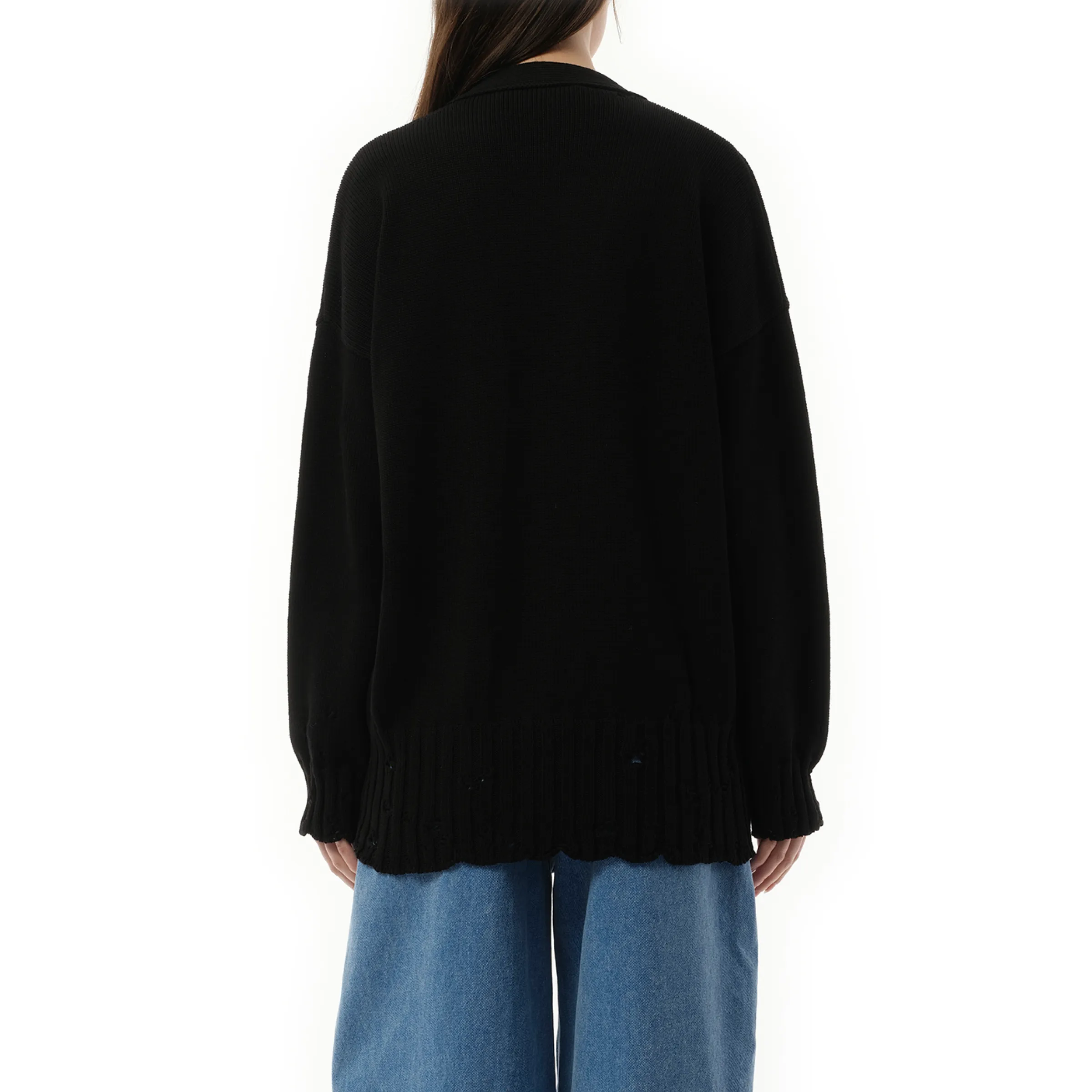 Pullovers Cardigan in Black sold by MARAIS product image thumbnail 5