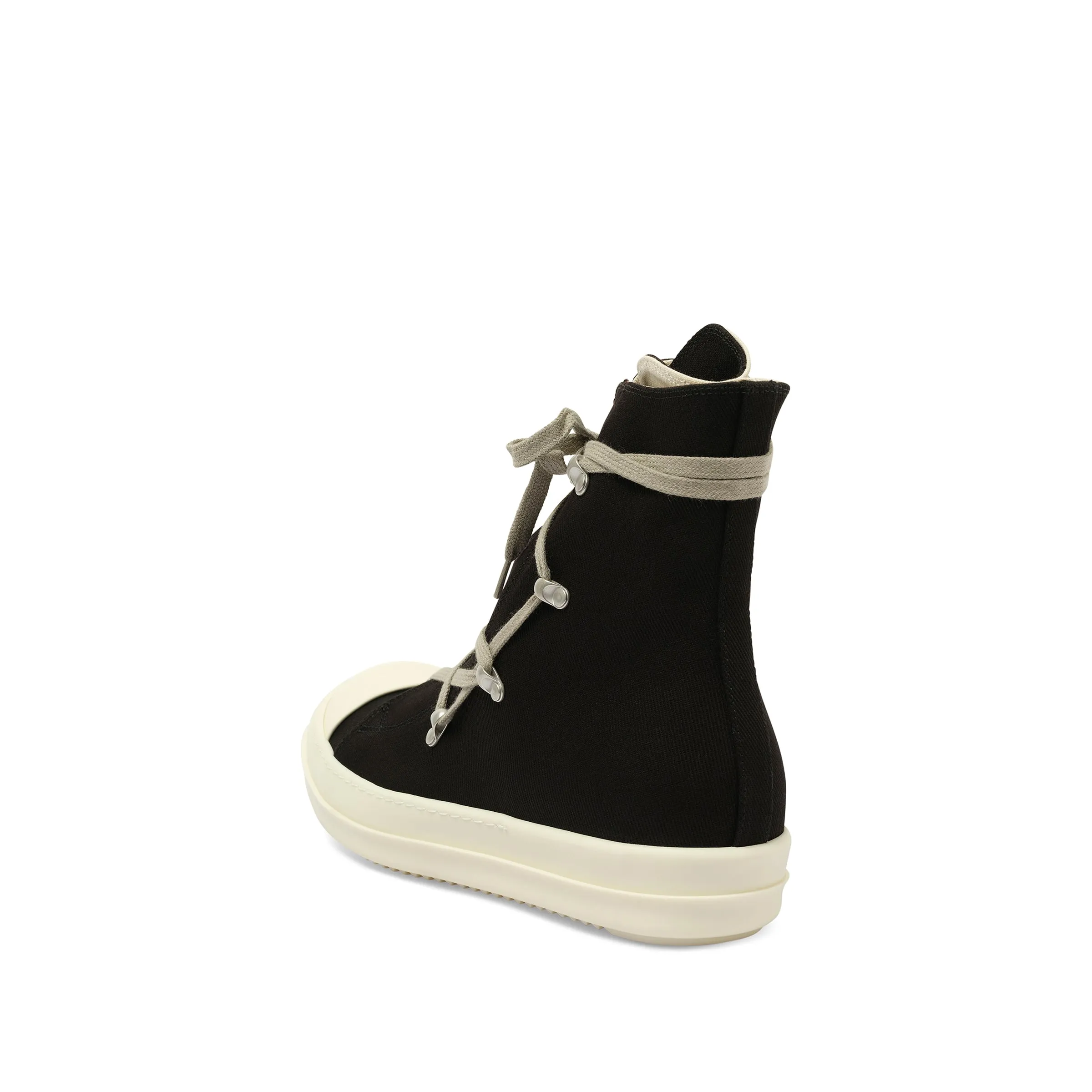 Hexa Lace High Sneaks in Black/Pearl sold by MARAIS product image thumbnail 3