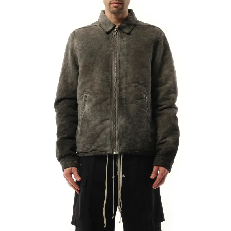 Zipfront Jacket in Dust sold by MARAIS