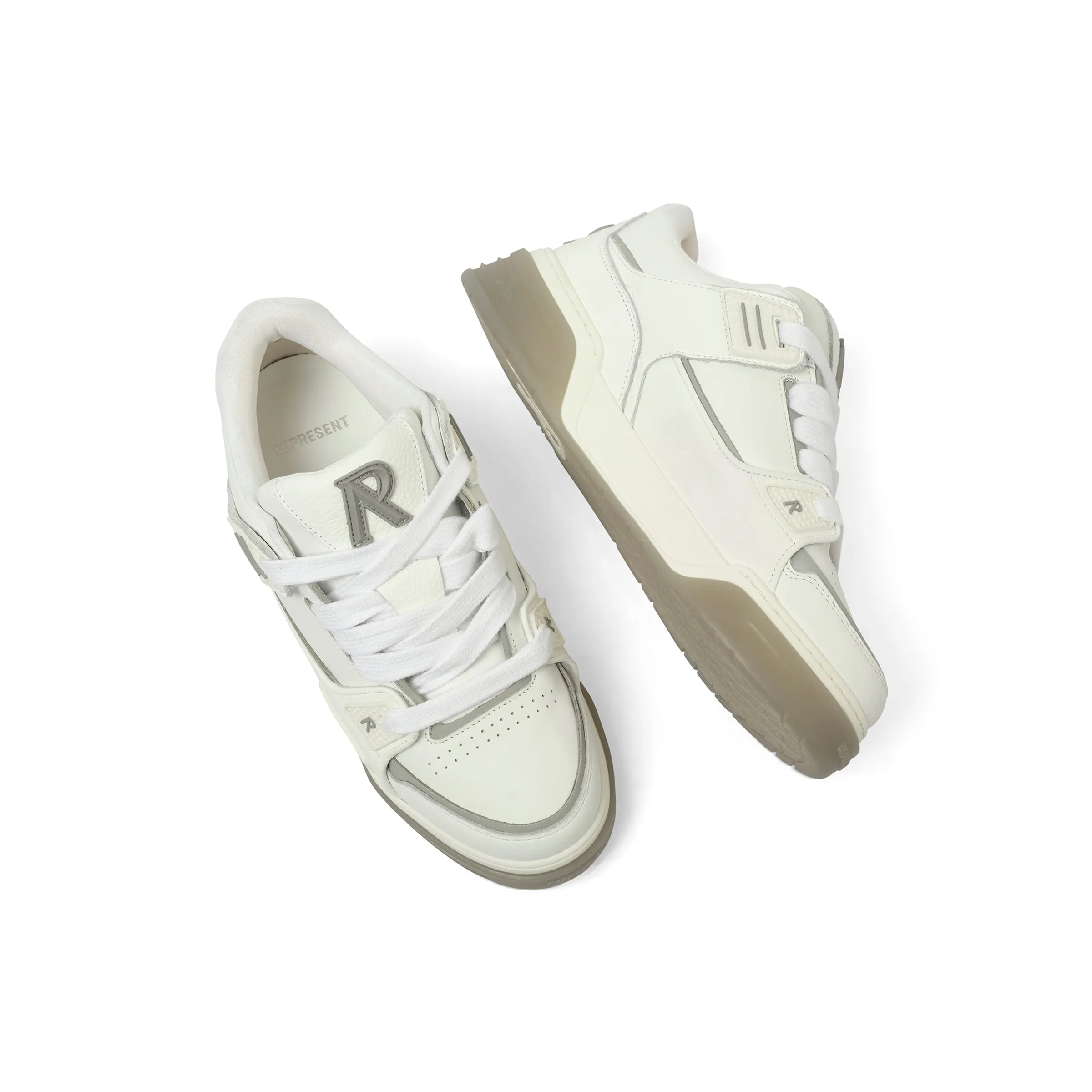 Studio Sneaker in White/Grey sold by MARAIS product image thumbnail 4