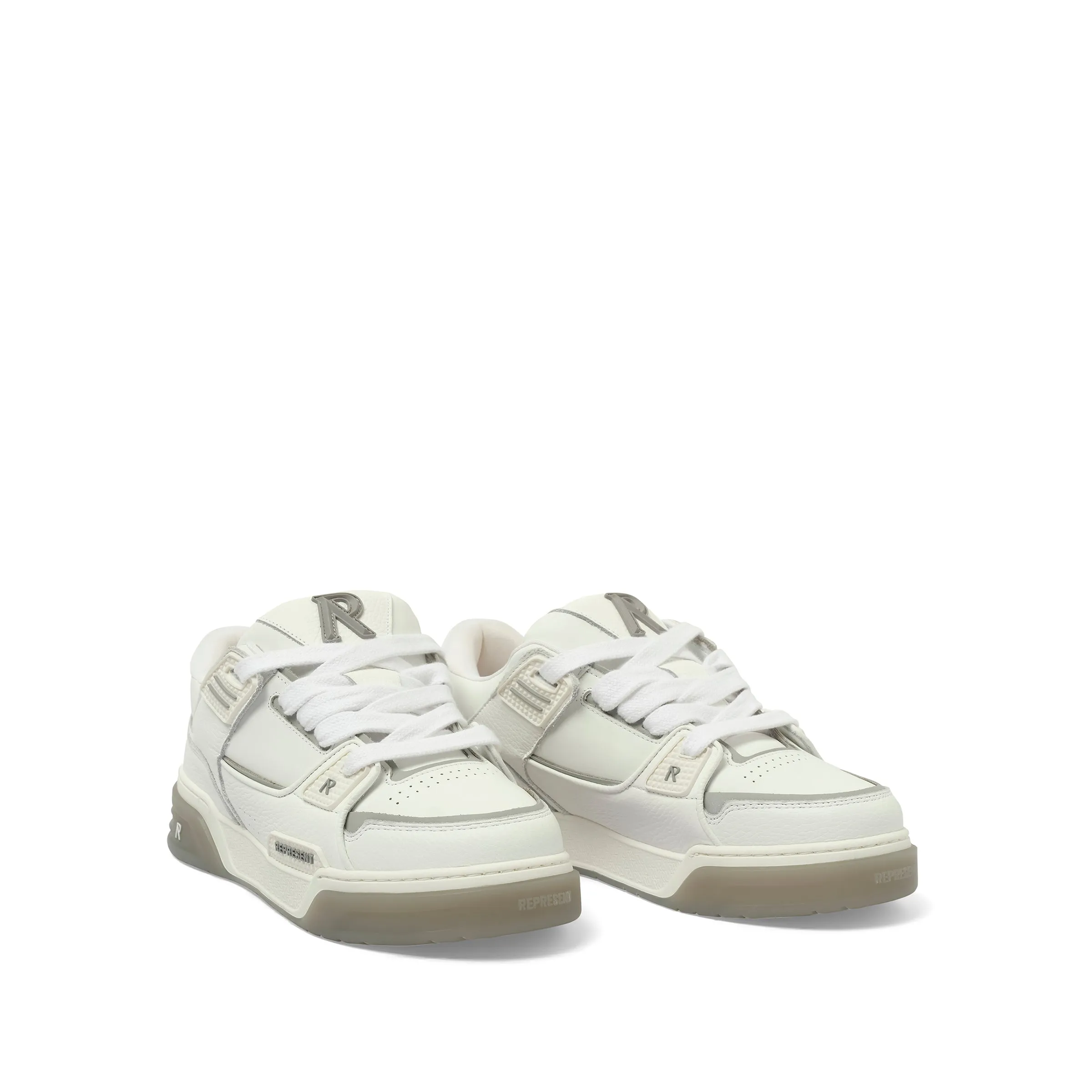 Studio Sneaker in White/Grey sold by MARAIS product image thumbnail 2