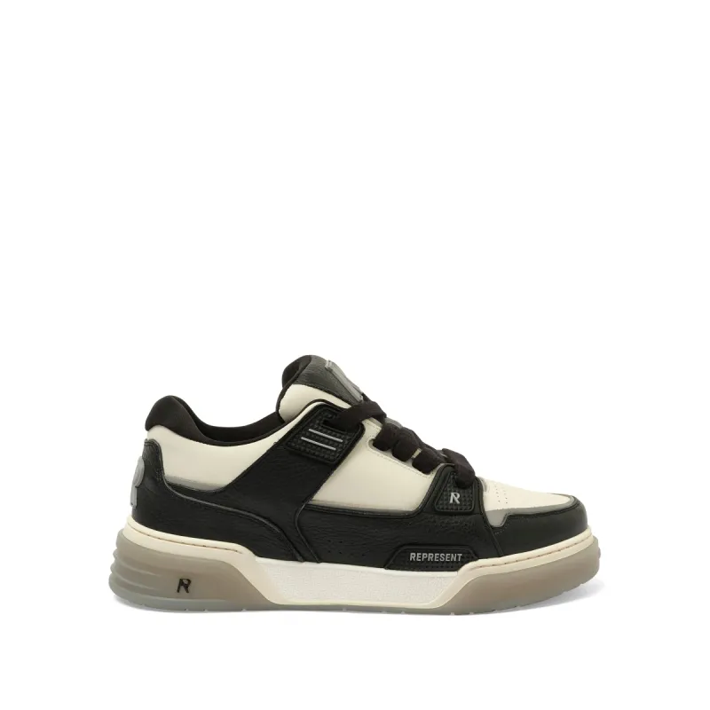Studio Sneaker in Black/Vintage White sold by MARAIS