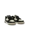 Studio Sneaker in Black/Vintage White sold by MARAIS