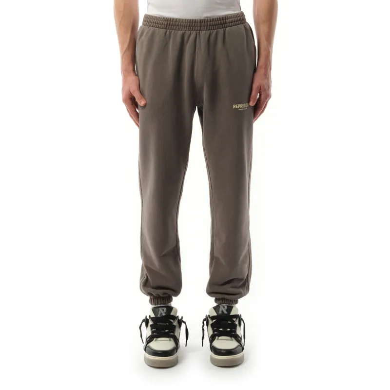 Represent Owners Club Sweatpants in Fog sold by MARAIS