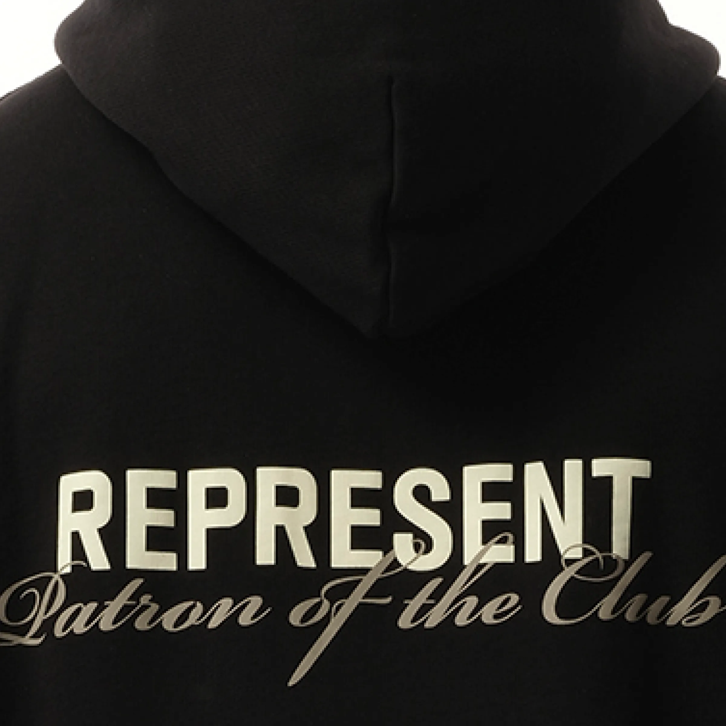 Patron of the Club Hoodie in Black sold by MARAIS product image thumbnail 3