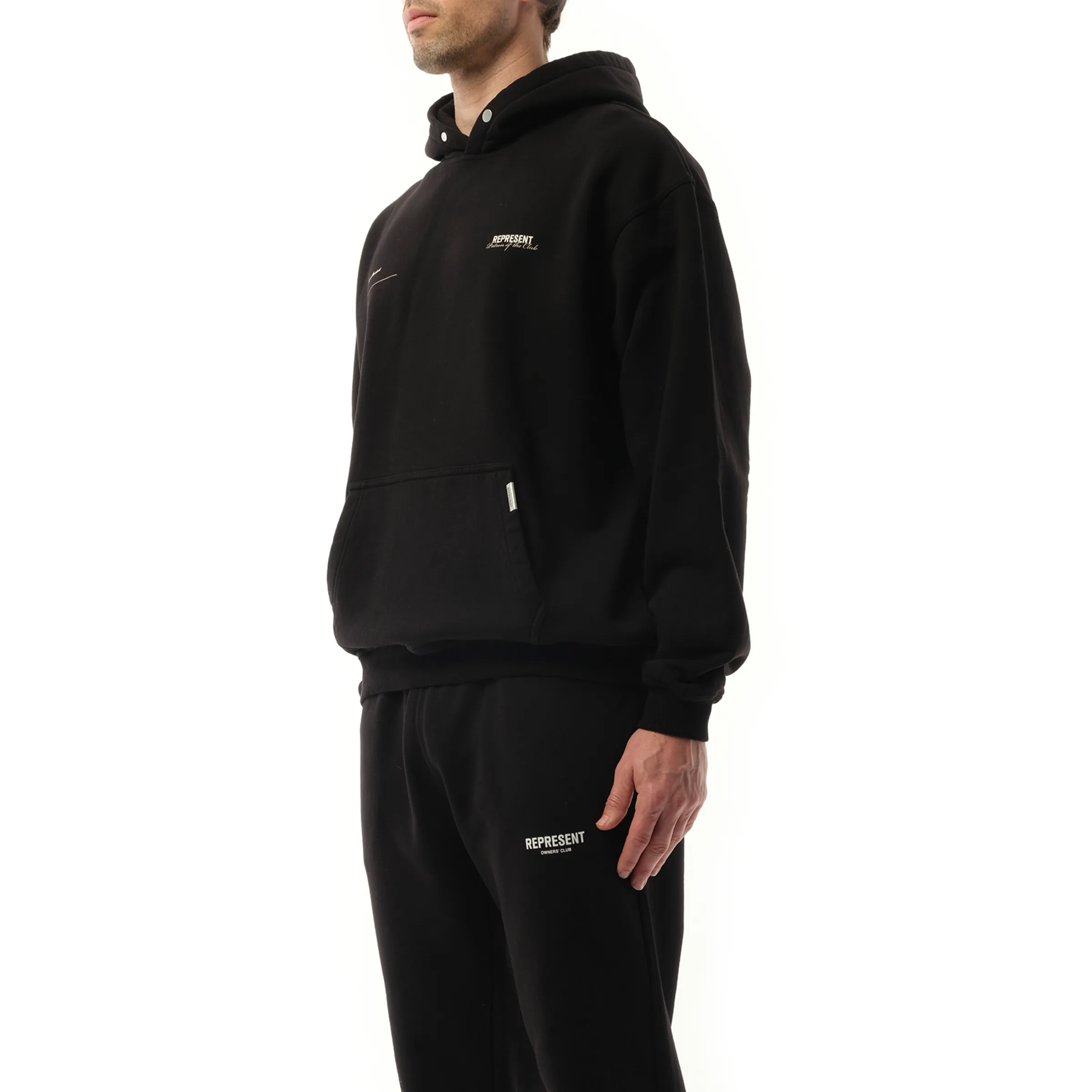 Patron of the Club Hoodie in Black sold by MARAIS product image thumbnail 5