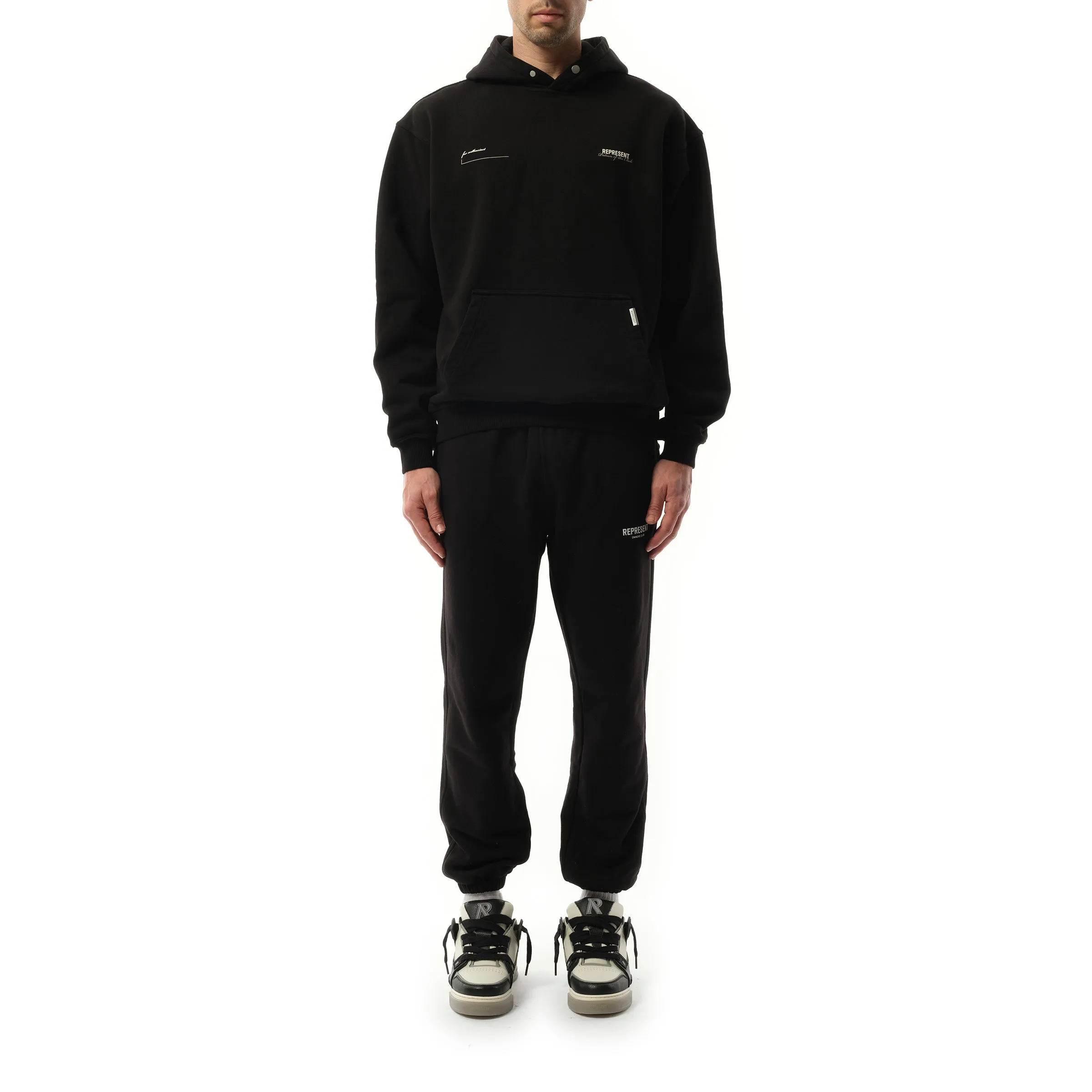 Patron of the Club Hoodie in Black sold by MARAIS product image thumbnail 4