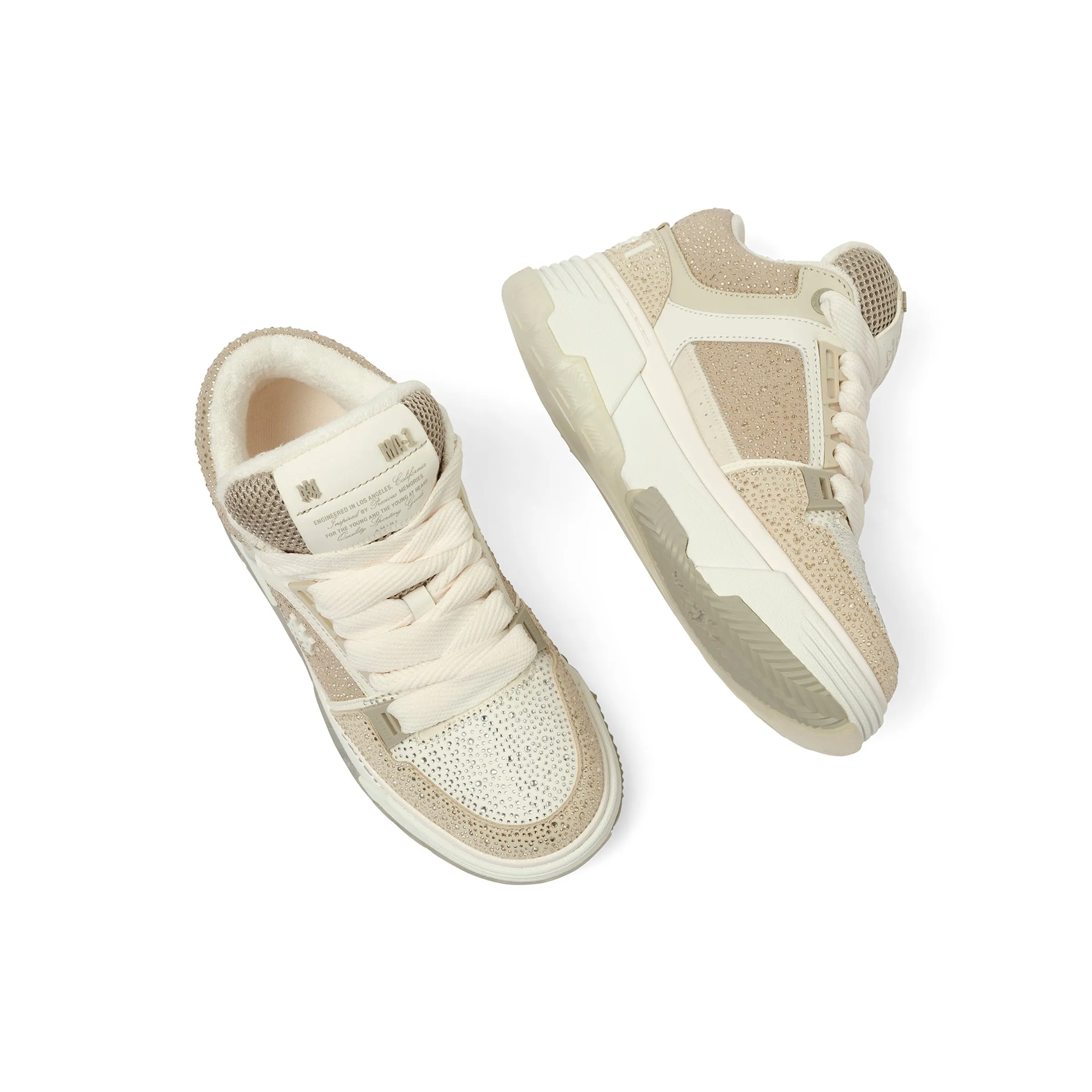 Crystal MA-1 Sneaker in Alabaster sold by MARAIS product image thumbnail 4