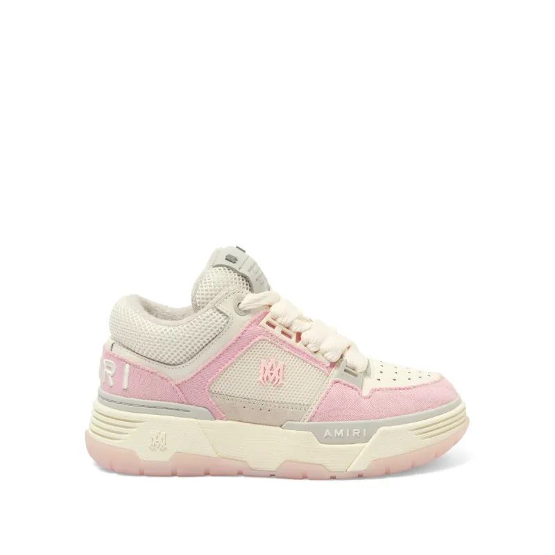 Denim Bandana MA-1 Sneaker in Pink sold by MARAIS