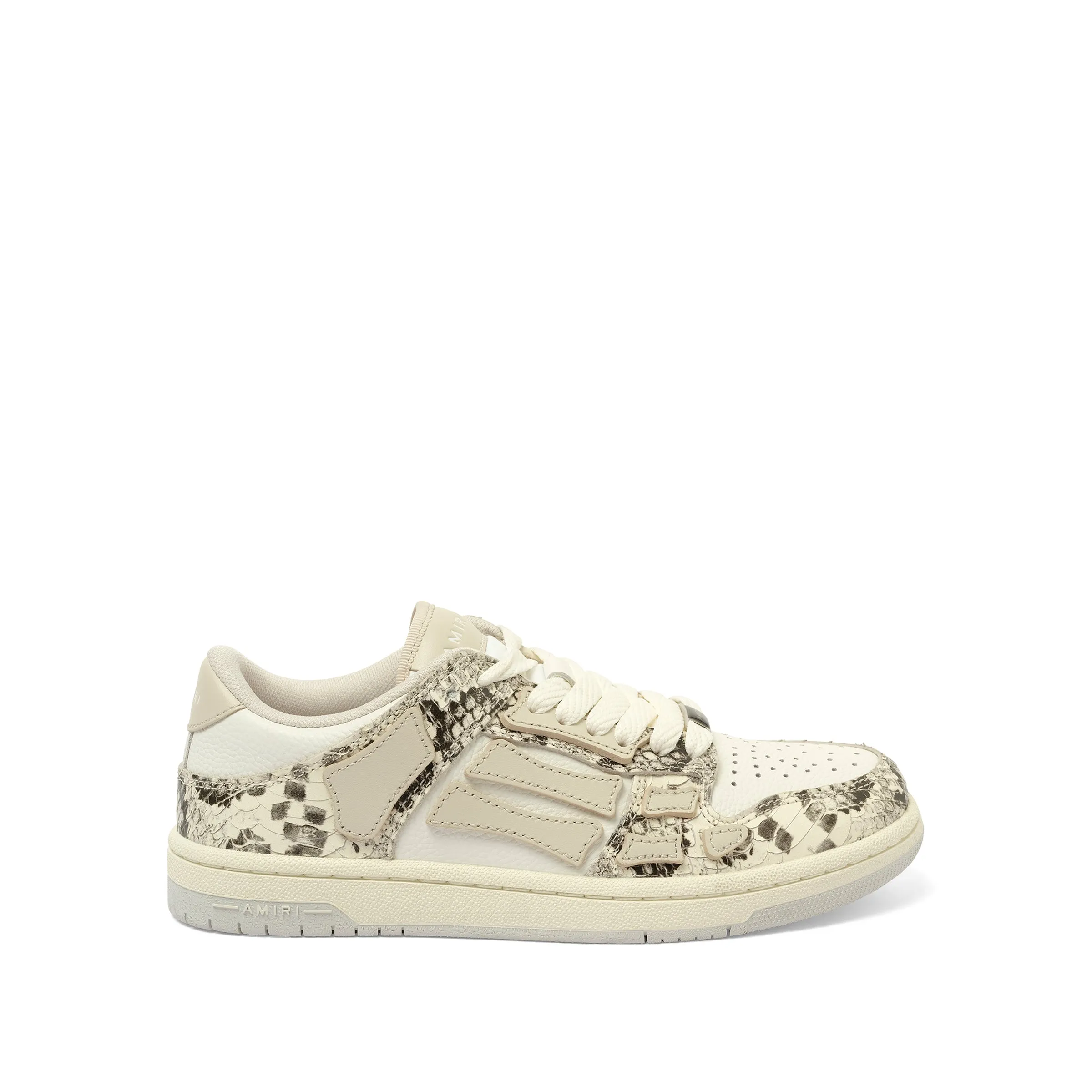 Snake Skeleton Sneaker in Alabaster sold by MARAIS