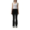 Kick Flare Jeans in Black OD sold by MARAIS