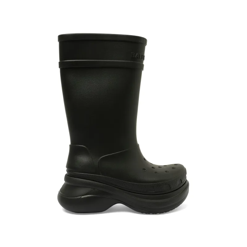 Crocs Rubber Boot in Black sold by MARAIS
