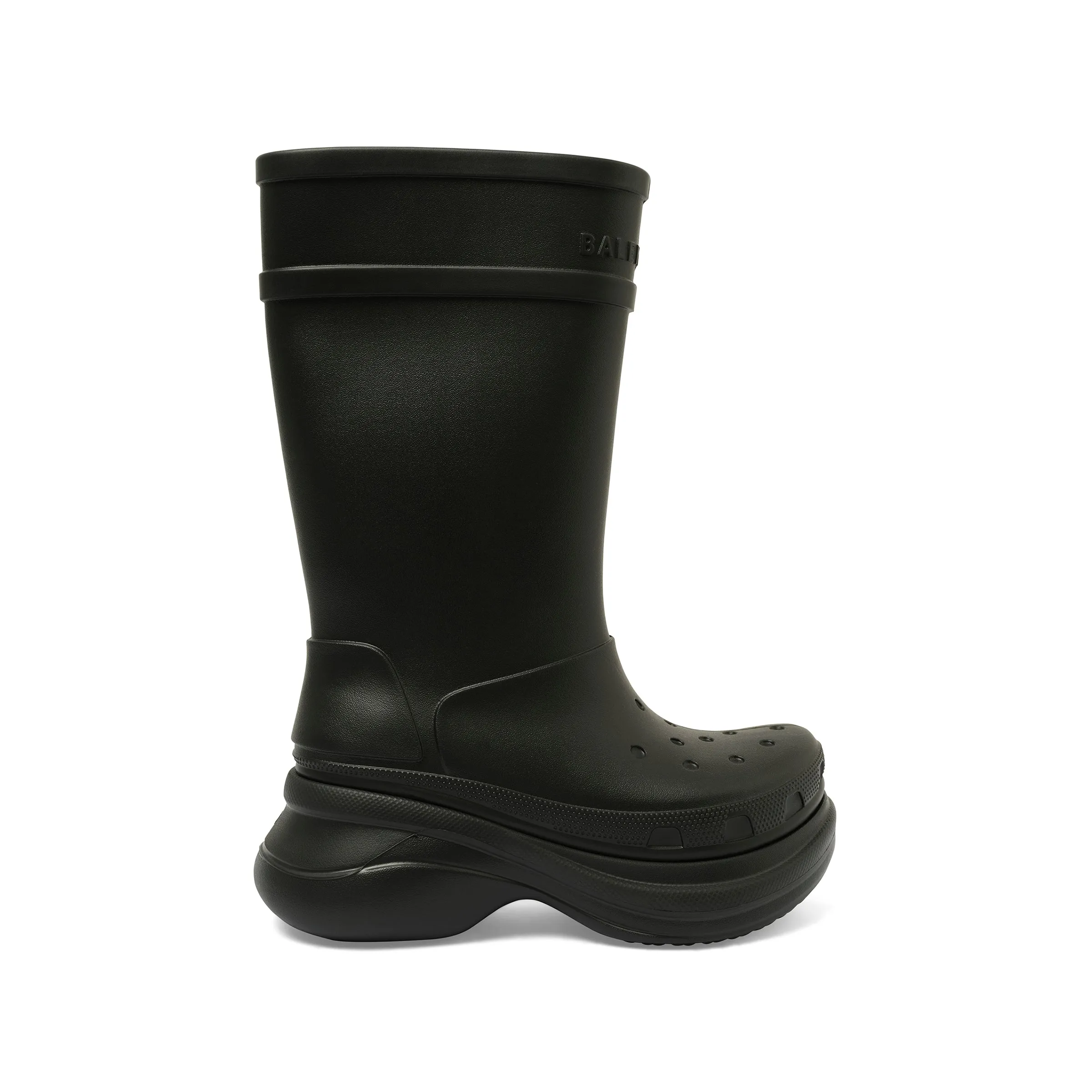 Crocs Rubber Boot in Black sold by MARAIS
