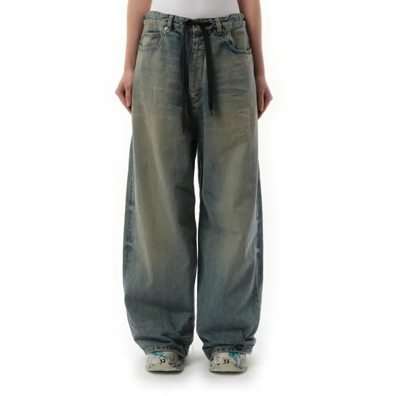 Oversized Baggy Jeans in Blue sold by MARAIS