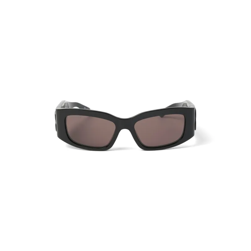 Bossy Rect Sunglasses in Black sold by MARAIS