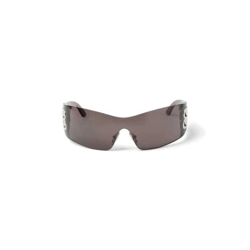 Bossy Mask Sunglasses in Black sold by MARAIS