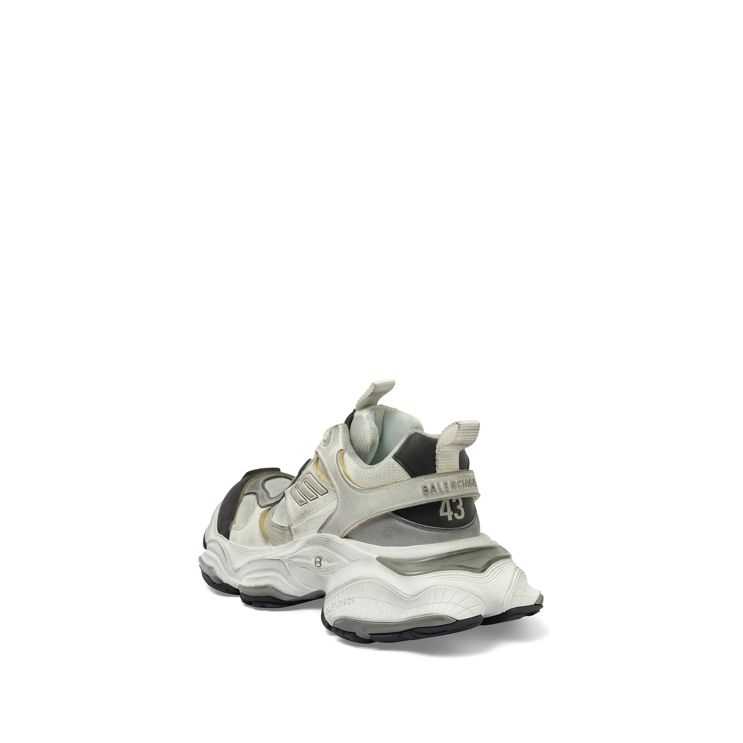 Cargo Sneaker in White/Grey sold by MARAIS product image thumbnail 3